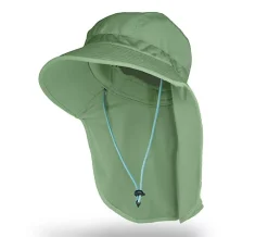 Farmer's Defense Protective Gardening Hat - Forest Green