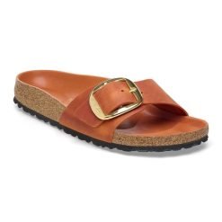 Birkenstock Madrid Big Buckle - Burnt Orange, 35