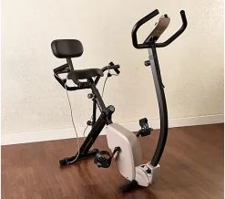 FITNATION EZ Step Upright & Recumbent Bike w/ 16 Levels - Grey