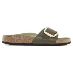 Birkenstock Madrid Big Buckle - Olive Green, 39