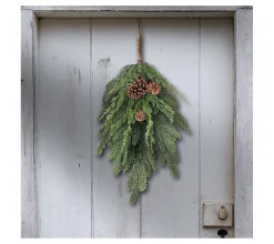 Alternative view of 24" Cedar And Spruce Cone Teardrop by Valerie