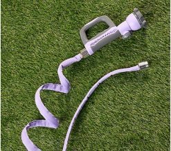 Bernini 40' Expanding Fabric Garden Hose with Easy Grip Nozzle - Lavender