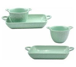 Alternative view of Temp-tations Carved Willow 4-piece Baker and Bowl Set