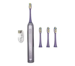 Soniclean Pro 4000 Toothbrush with 4 Brush Heads - Purple