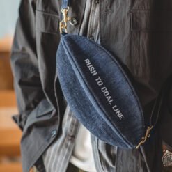 Madden Workwear Retro Denim Crossbody Rugby