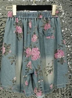 Retro-style Denim Set Collection From Europe And The US - Short, M
