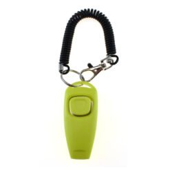 Alternative view of Two-in-one Clicker Pet Training Clicker Pet Clicker Whistle Dog Training Whistle Yellow Bracelet