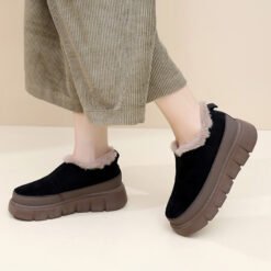 Alternative view of Womens Soft-soled Thickened Insulated Snow Boots