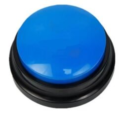 Voice Recording Button For Communication Pet Training Buzzer 30 Second Record Playback Dog Toy Voice Recording Clicker - Blue
