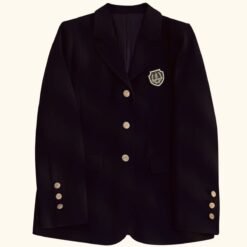 Springautumn Korean Style Navy Blazer For Women - Black, 3XL