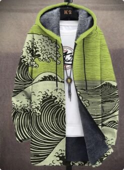 Men's Winter Printed Plush Lining  Thick And Windproof - Style 7, S