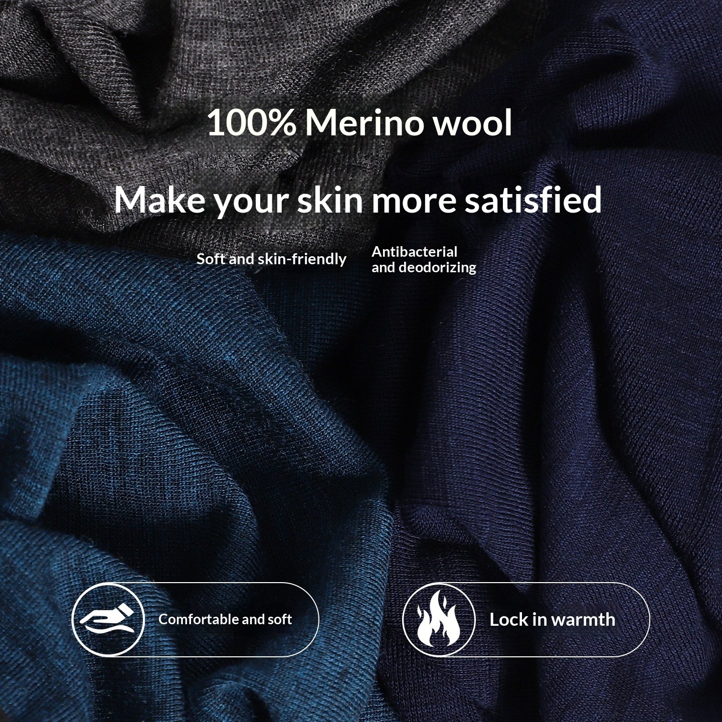 Womens Merino Wool Base-Layer Pants Outdoor Quick-Dry Tights - Image 5