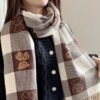 StylishVersatile And Warm Womens Faux Cashmere Scarf For Fall And Winter