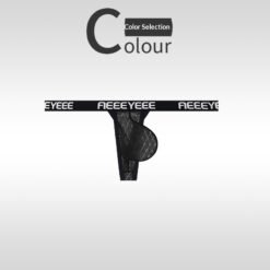 Men's Ice Silk Pants With Low Waist And Tight Stretch - Black, 3XL