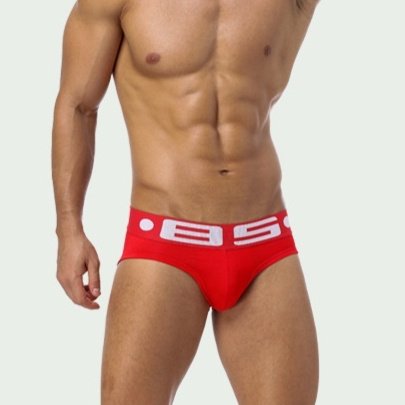 Men's Sexy Cotton Low-rise Shorts