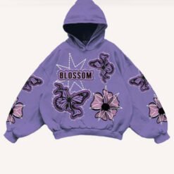 Fashion Casual Printed Polyester Sweater - 1 Style, M