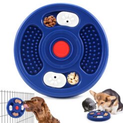 Alternative view of Dog Toy Licking Plate Hiding Pet Relieving Stuffy Training Toys