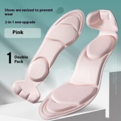 Anti-drop Pointed Toe Anti-blister Insole - Pink, Female Size