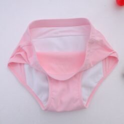 Breathable Washable Cotton Underwear For Mid- To Older-Aged Adults With Mild Incontinence - Womens Pink 2, L