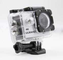 4K  Waterproof Sport Camera - Silver Grey