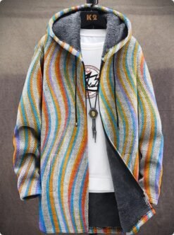 Men's Winter Printed Plush Lining  Thick And Windproof - Style 10, 3XL