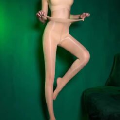 Horse-oil Silk Snag-resistant Glossy And Smooth Tights - Fleshcolor Pantyhose, Average Size