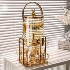 Glass Water Cup For Home Use A Complete Set Of Living Room Tea Cups Set