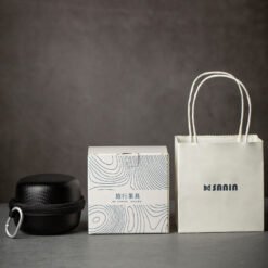 Alternative view of Ceramic One Pot And Two Cups Portable Outdoor Tea Making Travel Kung Fu Tea Set