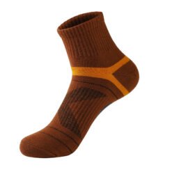 Sports socks basketball socks - Brown, One size