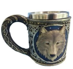 400ML 3D Skull Mugs Coffee - F