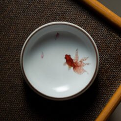 Hand-painted Pu'er Tea Cup Pastel Tea Cup - B