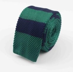 Men Knitted Knit Leisure Striped Ties Fashion Skinny Narrow Slim Neck Ties For Men Skinny Woven Designer Cravat - 21