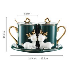 A Pair Of Suit Couple's Mugs - 13 style