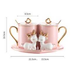 A Pair Of Suit Couple's Mugs - 2 style