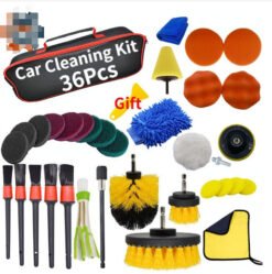 26 Pieces Of Electric Drill Brush Head Set For Car Cleaning Brushes