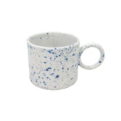 Big earring mugs - White