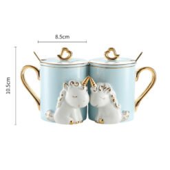 A Pair Of Suit Couple's Mugs - 7 style
