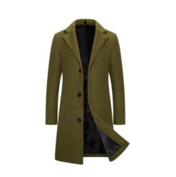 New Arrival Wool & Blends Suit - Army green, L