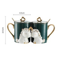 A Pair Of Suit Couple's Mugs - 8 style