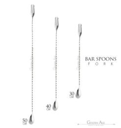 BAR SPOONS FORK TOP