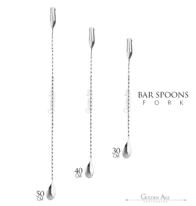 BAR SPOONS FORK TOP