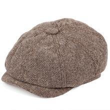 Summer and Winter Boys and Girls Sunshade Berets - Brown, 51 52