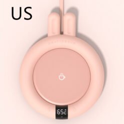 Warm Coasters 55 Degrees Thermostat Coasters - 1Pink, US