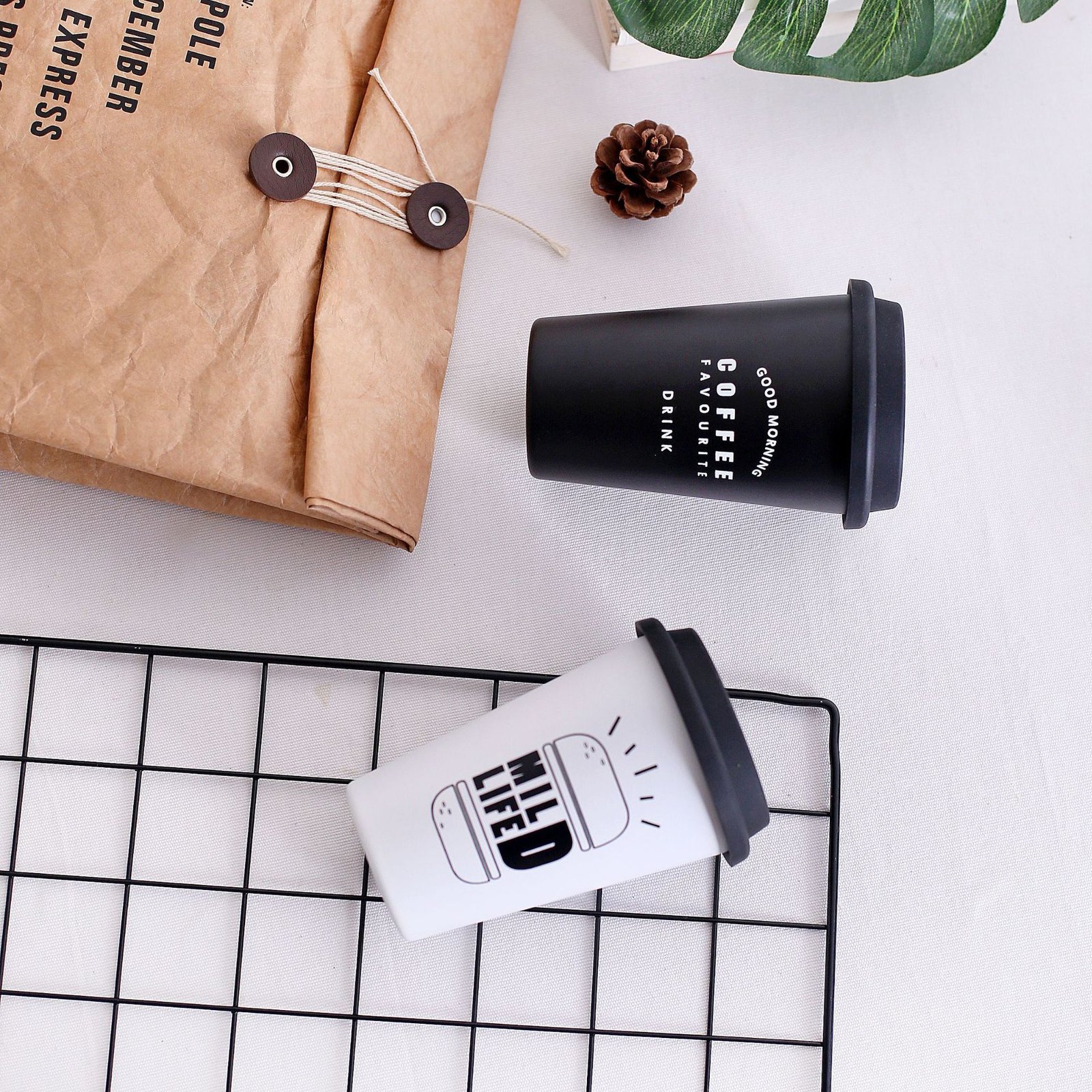 ROKEN Stainless Steel Cups with Lids & Straws 350ML Metal Drinking Mugs Coffee Mug Food Grade Cups BPA Free for Children Adults - Image 4