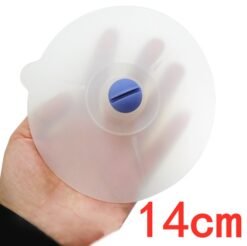 Silicone Cup Lid Silicone Suction Lids With Cat Ears Little Bowl Lids Cute Kitten Shaped Mug Covers To Keep Dusts Bugs Out Of Your Coffee & Tea - Transparent, 14cm