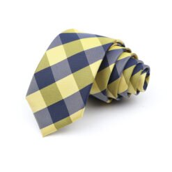 6cm Casual Ties For Men Skinny Tie Fashion Polyester Plaid - A