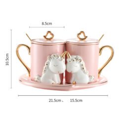 A Pair Of Suit Couple's Mugs - 15 style