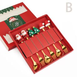 Creative Christmas Gift Box Sets - Red, 6piece B