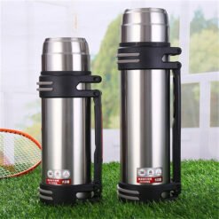 Stainless steel 304 travel pot thermos cup - Silver, 2.0L