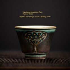 Retro Kiln Baking Master Ceramic Tea Set Couple's Cups